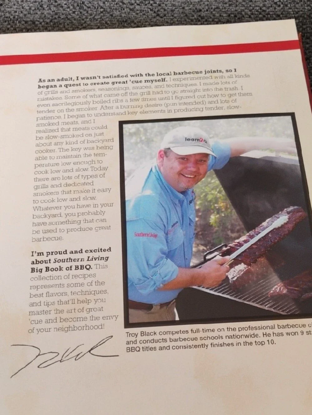 Southern Living Big Book of BBQ – Bright Red Cover